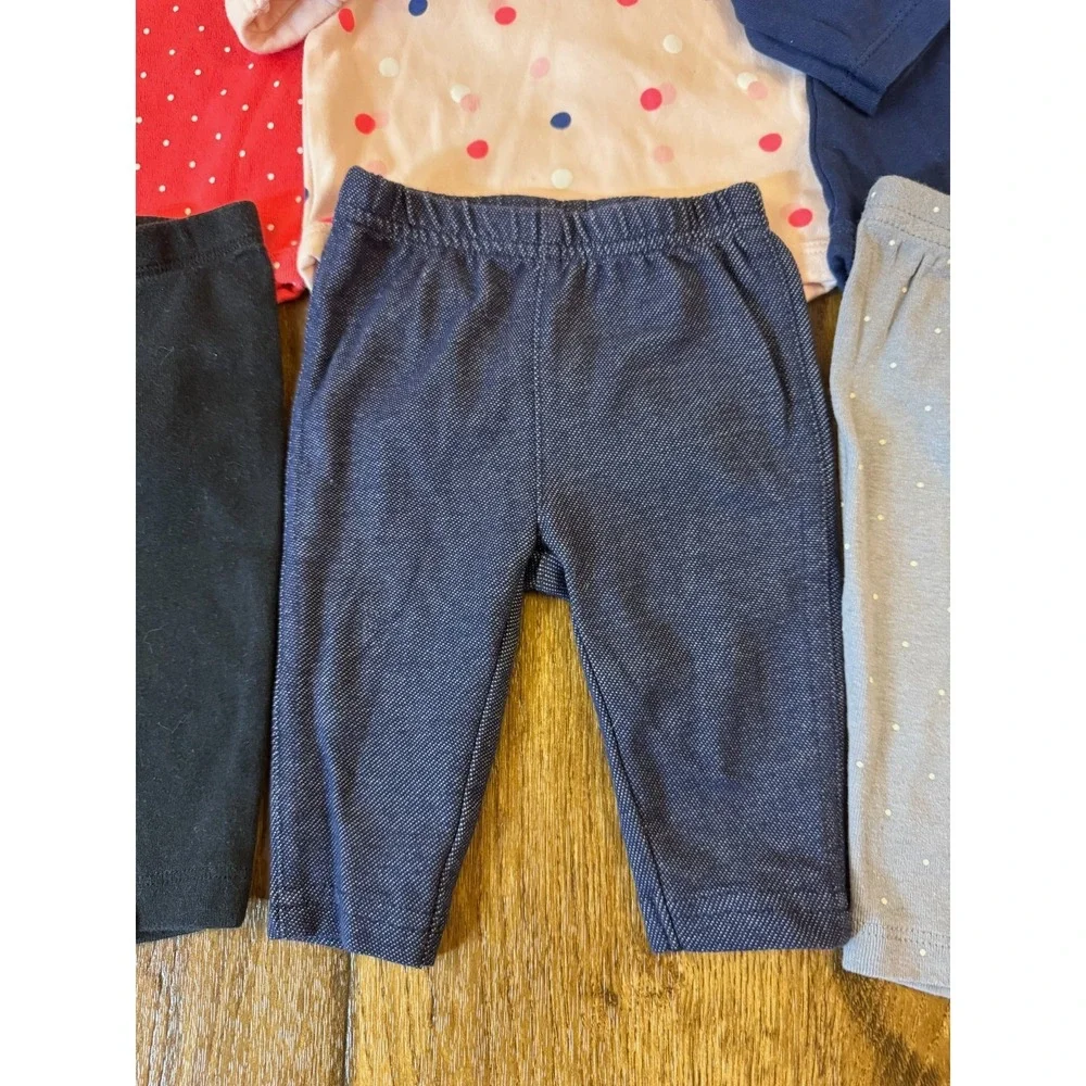 Baby‎ Girl 3 Months Outfits Pants Bodysuits Shirts Long Sleeve Clothes Lot Dog